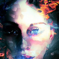 Create a Surreal Photo Manipulation by Mixing Ice and Fire Textures